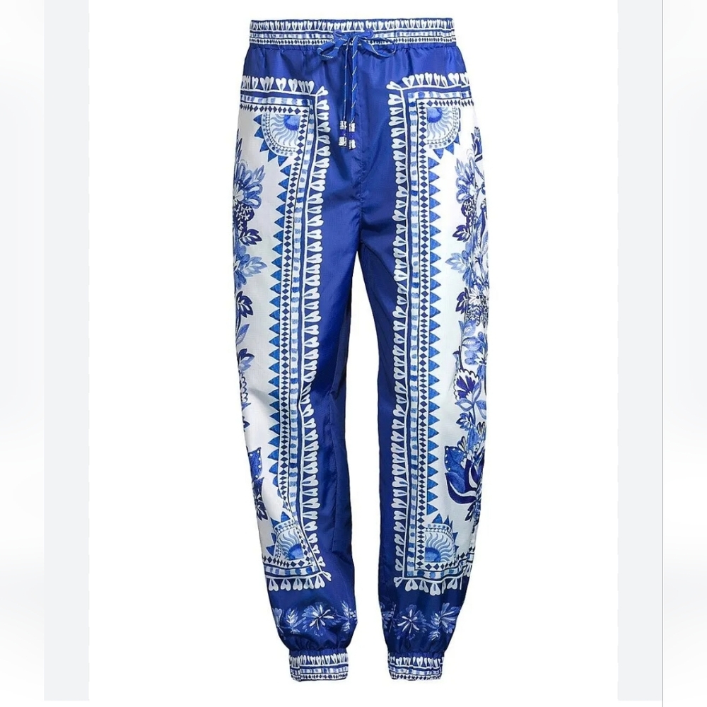 New!FARM Rio Flora‎ Tapestry Pants